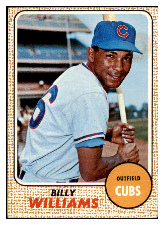 1968 Topps Baseball #037 Billy Williams Cubs VG-EX 450672