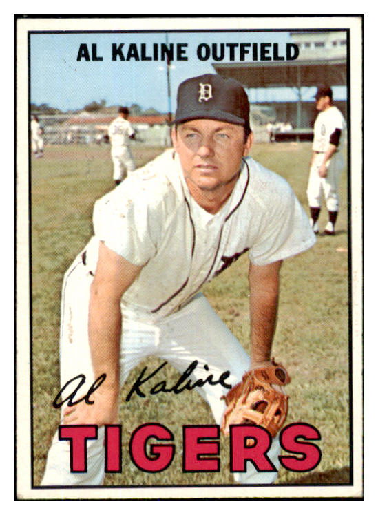 1967 Topps Baseball #030 Al Kaline Tigers EX+/EX-MT 450700