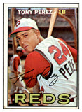 1967 Topps Baseball #476 Tony Perez Reds VG-EX 450715