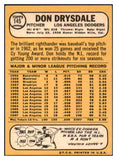 1968 Topps Baseball #145 Don Drysdale Dodgers EX+/EX-MT 450739