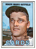 1967 Topps Baseball #045 Roger Maris Cardinals VG-EX 450754