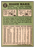1967 Topps Baseball #045 Roger Maris Cardinals VG-EX 450754