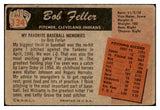 1955 Bowman Baseball #134 Bob Feller Indians GD-VG 450765