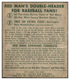 1952 Red Man #014AL Gil McDougald Yankees VG w/Tab 450776