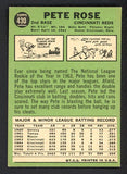 1967 Topps Baseball #430 Pete Rose Reds EX-MT 450800