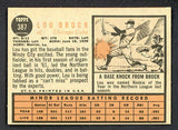 1962 Topps Baseball #387 Lou Brock Cubs NR-MT 450805