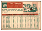 1959 Topps Baseball #206 Carl Furillo Dodgers EX-MT 450818