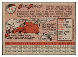 1958 Topps Baseball #417 Carl Furillo Dodgers NR-MT 450835