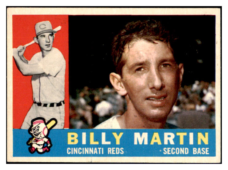 1960 Topps Baseball #173 Billy Martin Reds NR-MT 450861