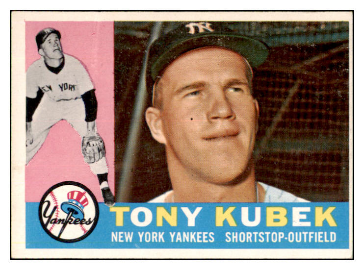 1960 Topps Baseball #083 Tony Kubek Yankees EX-MT 450874