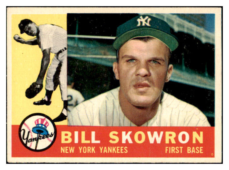 1960 Topps Baseball #370 Bill Skowron Yankees EX-MT 450894