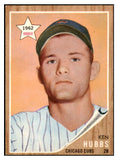 1962 Topps Baseball #461 Ken Hubbs Cubs EX-MT 450914