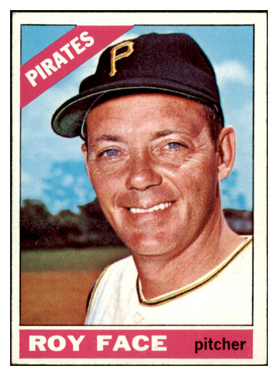 1966 Topps Baseball #461 Roy Face Pirates EX-MT 450928