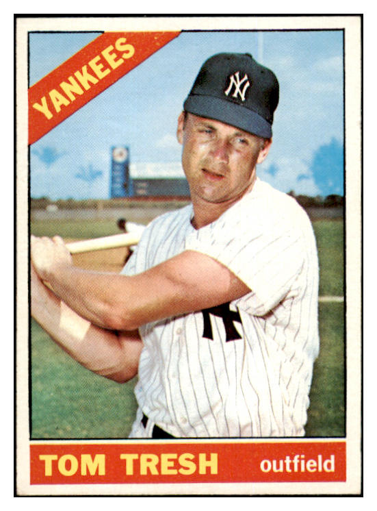 1966 Topps Baseball #205 Tom Tresh Yankees EX-MT 450932