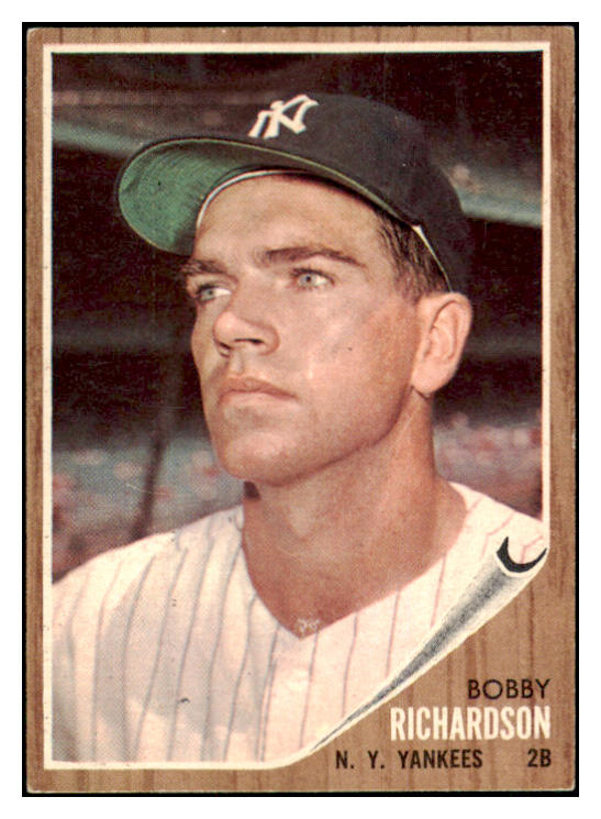 1962 Topps Baseball #065 Bobby Richardson Yankees NR-MT 450936