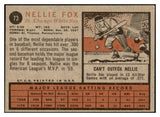 1962 Topps Baseball #073 Nellie Fox White Sox EX-MT 450960