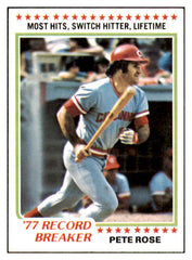 1978 Topps Baseball #005 Pete Rose RB Reds NR-MT 450985