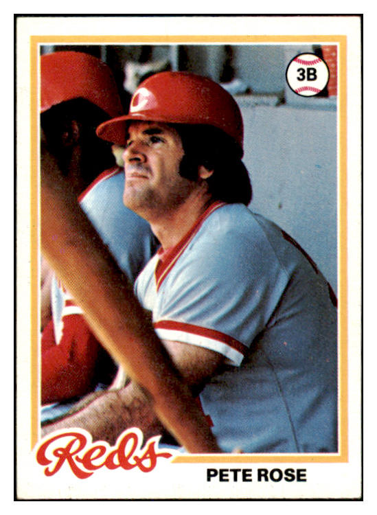 1978 Topps Baseball #020 Pete Rose Reds NR-MT 450997