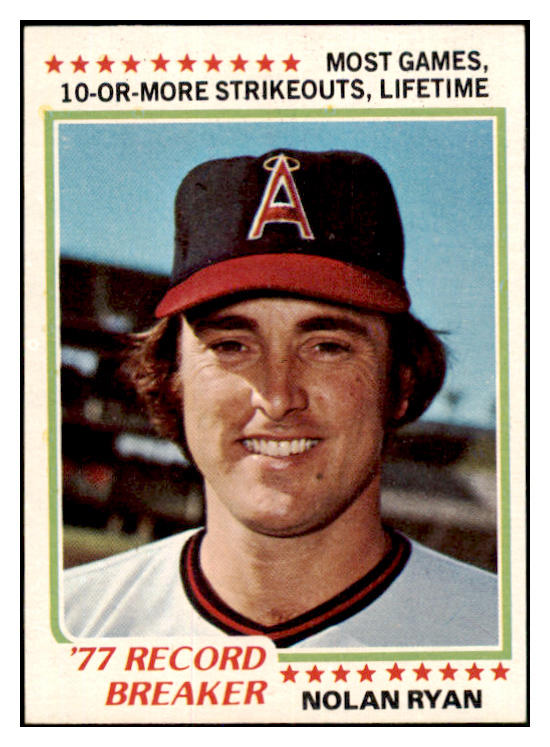 1978 Topps Baseball #006 Nolan Ryan RB Angels NR-MT 450998