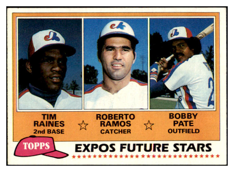 1981 Topps Baseball #479 Tim Raines Expos EX-MT 451015