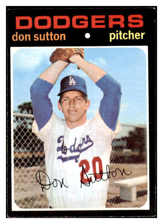 1971 Topps Baseball #361 Don Sutton Dodgers NR-MT 451034