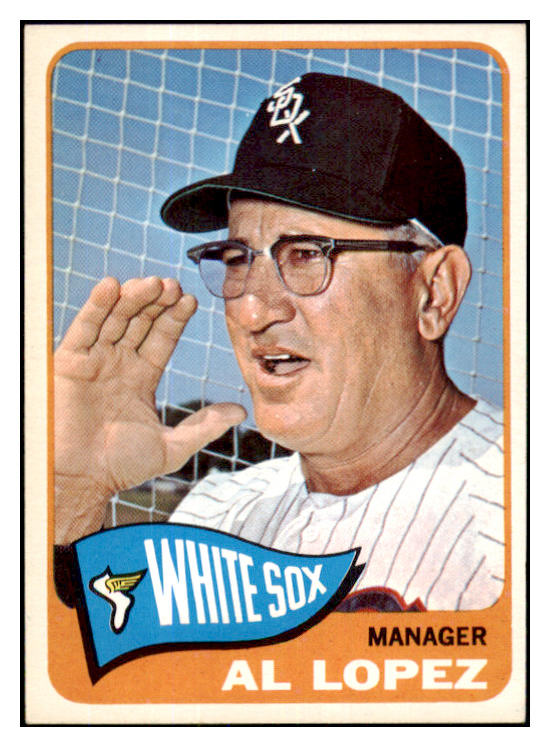 1965 Topps Baseball #414 Al Lopez White Sox NR-MT 451112