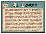 1965 Topps Baseball #414 Al Lopez White Sox NR-MT 451112