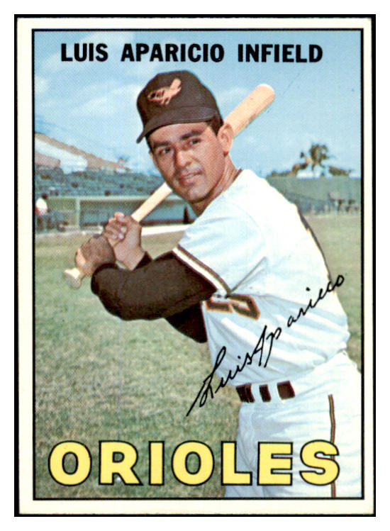 1967 Topps Baseball #060 Luis Aparicio Orioles NR-MT 451140