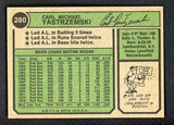 1974 Topps Baseball #280 Carl Yastrzemski Red Sox EX-MT 451156