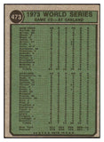 1974 Topps Baseball #473 World Series Game 2 Willie Mays EX-MT 451158
