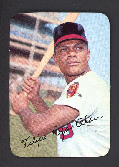 1969 Topps Baseball Supers #035 Felipe Alou Braves NR-MT 451284
