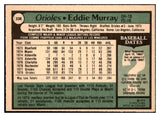 1979 O Pee Chee #338 Eddie Murray Orioles NR-MT 451392