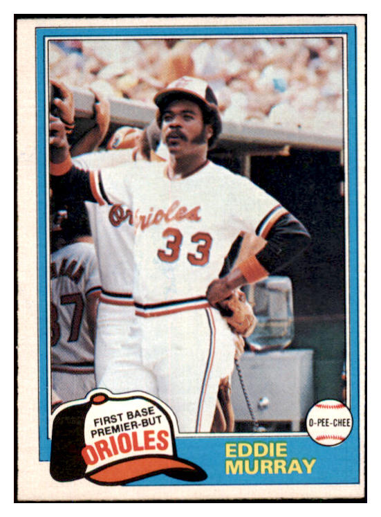 1981 O Pee Chee #039 Eddie Murray Orioles EX-MT 451419