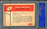 1960 Fleer Football #061 Gene Prebola Raiders PSA 8 NM/MT 451529