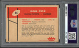 1960 Fleer Football #086 Bob Cox Patriots PSA 8 NM/MT 451554