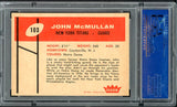 1960 Fleer Football #103 John McMullan Titans PSA 8 NM/MT 451571