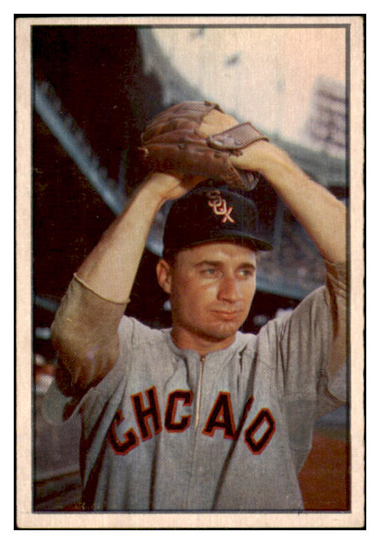 1953 Bowman Color Baseball #050 Lou Kretlow White Sox EX-MT 451803