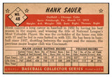 1953 Bowman Color Baseball #048 Hank Sauer Cubs EX-MT 451807