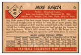 1953 Bowman Color Baseball #043 Mike Garcia Indians EX-MT 451813