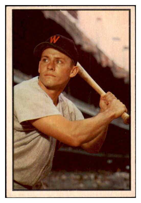 1953 Bowman Color Baseball #034 Gil Coan Senators EX-MT 451822