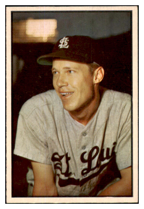 1953 Bowman Color Baseball #020 Don Lenhardt Browns EX-MT 451838