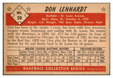 1953 Bowman Color Baseball #020 Don Lenhardt Browns EX-MT 451838