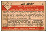 1953 Bowman Color Baseball #015 Jim Busby Senators EX-MT 451847