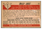 1953 Bowman Color Baseball #014 Billy Loes Dodgers EX-MT 451849