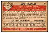 1953 Bowman Color Baseball #013 Gus Zernial A's EX-MT 451850