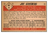 1953 Bowman Color Baseball #006 Joe Ginsberg Tigers EX-MT 451855