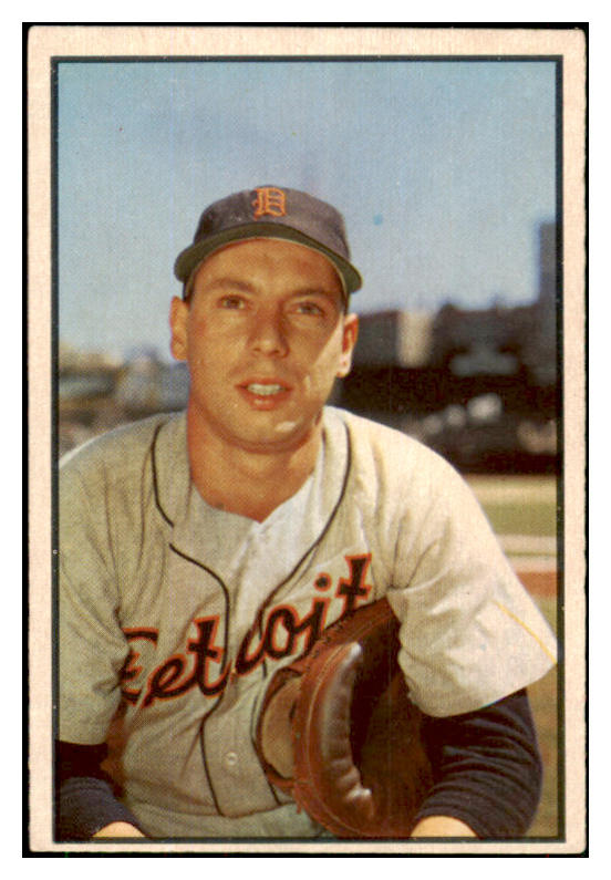 1953 Bowman Color Baseball #006 Joe Ginsberg Tigers EX-MT 451857