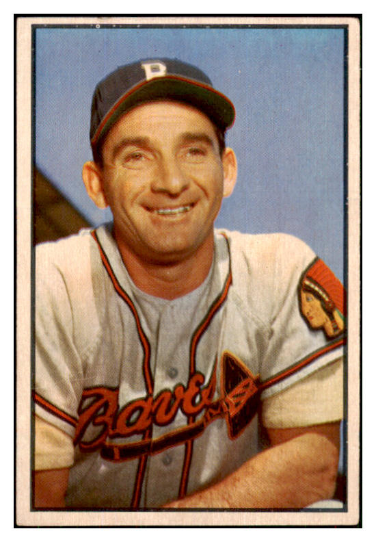 1953 Bowman Color Baseball #005 Sid Gordon Braves EX-MT 451858