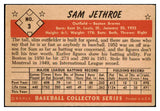 1953 Bowman Color Baseball #003 Sam Jethroe Braves EX-MT 451862