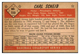 1953 Bowman Color Baseball #150 Carl Scheib A's EX 451869